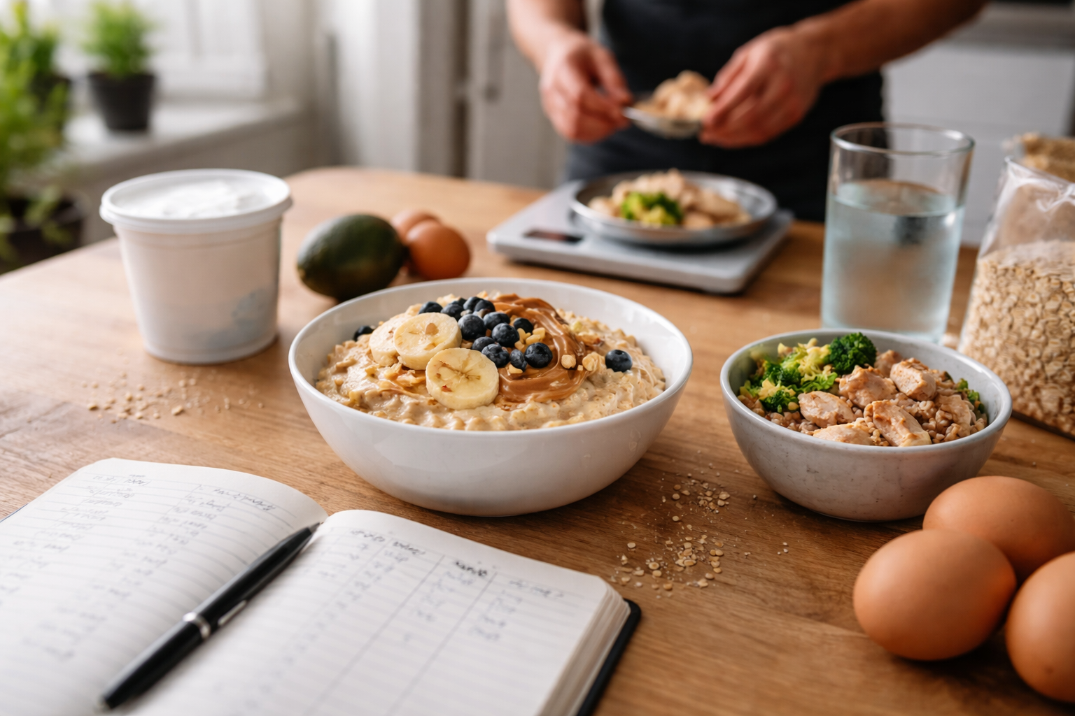 Kostplan til muskelopbygning (bulk): makroer, kalorier og ugeplan