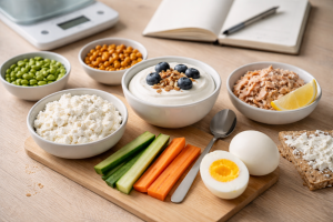 Sunde snacks: 25 idéer med højt protein og få kalorier
