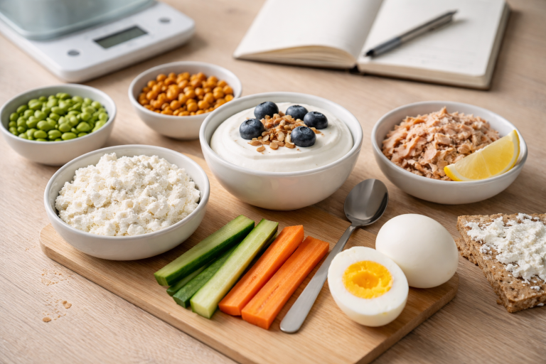 Sunde snacks: 25 idéer med højt protein og få kalorier
