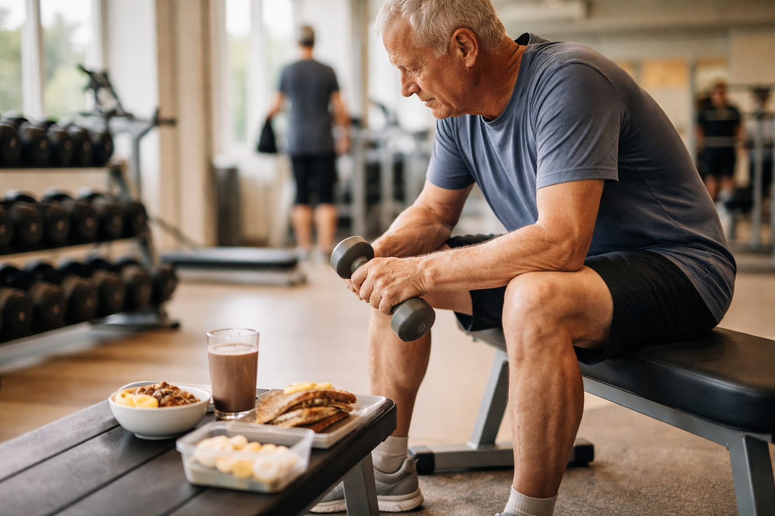 Protein til ældre der styrketræner: sådan rammer du det rigtige niveau