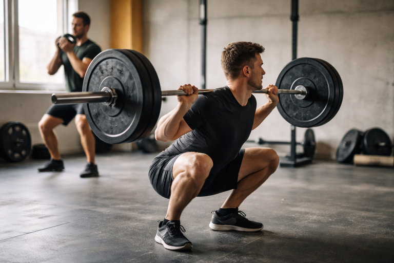 Squat: teknik, variationer, fordele og fejl (den praktiske guide)